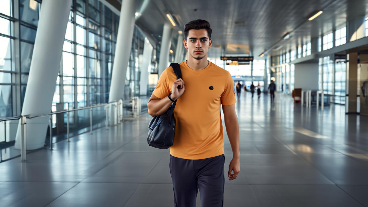 Athleia Pro Tshirt Orange - Athleia House Of Versatile Private Limited